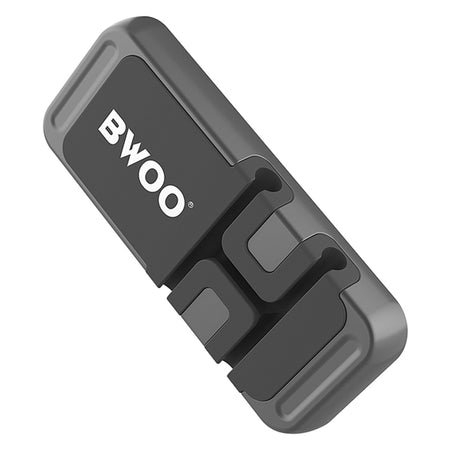 Suport magnetic negru pentru cabluri auto cu adeziv 3M Bwoo GSM118291