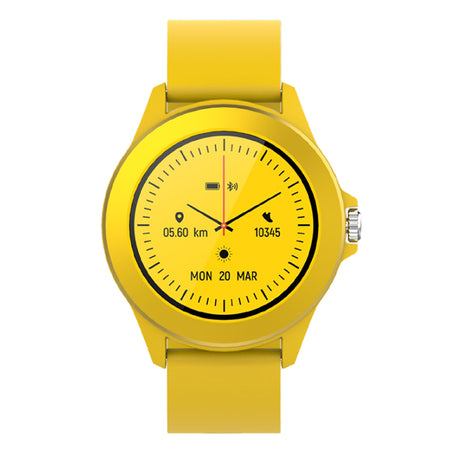 Smartwatch CW-300 galben, 37 moduri sport, GSM169751