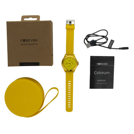 Smartwatch CW-300 galben, 37 moduri sport, GSM169751