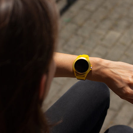 Smartwatch CW-300 galben, 37 moduri sport, GSM169751