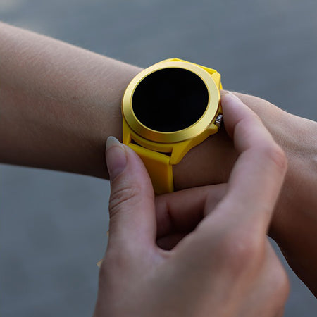 Smartwatch CW-300 galben, 37 moduri sport, GSM169751