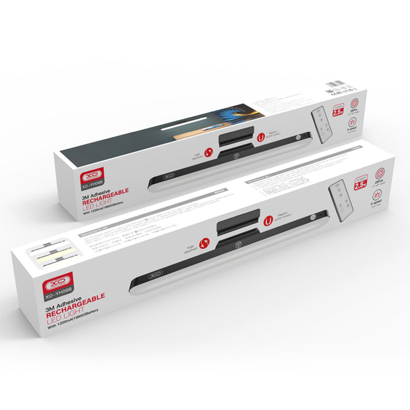 Lampă LED 2.5W cu acumulator 1200mAh, 3000-5000K, telecomandă Xo GSM170047