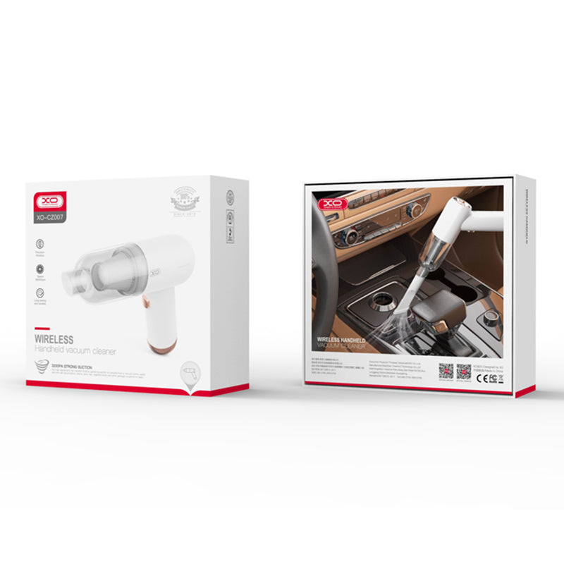 Aspirator portabil auto 84 W alb fără fir Xo GSM171552