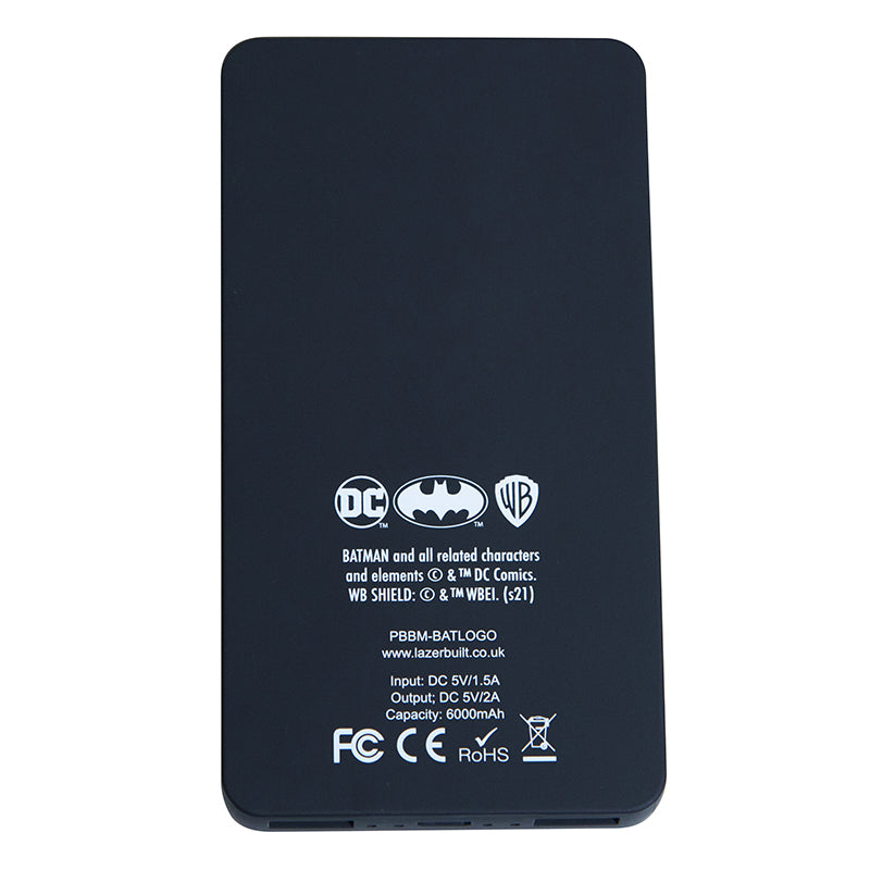 Power bank fast charge 6000 mAh cu logo Batman GSM176121