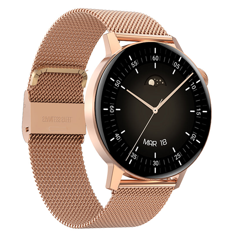 Smartwatch Vive4 SB-350 roz auriu, Bluetooth, IP68, Forever GSM176445
