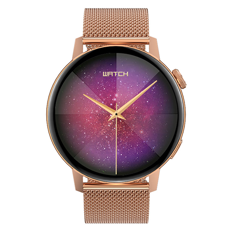 Smartwatch Vive4 SB-350 roz auriu, Bluetooth, IP68, Forever GSM176445