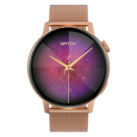 Smartwatch Vive4 SB-350 roz auriu, Bluetooth, IP68, Forever GSM176445