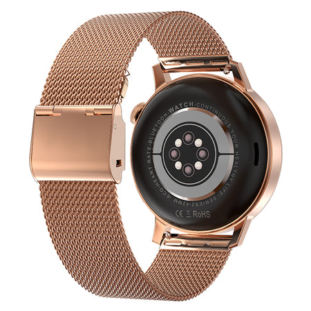Smartwatch Vive4 SB-350 roz auriu, Bluetooth, IP68, Forever GSM176445