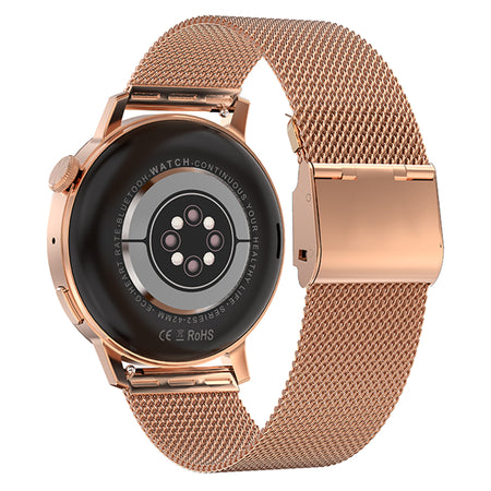 Smartwatch Vive4 SB-350 roz auriu, Bluetooth, IP68, Forever GSM176445