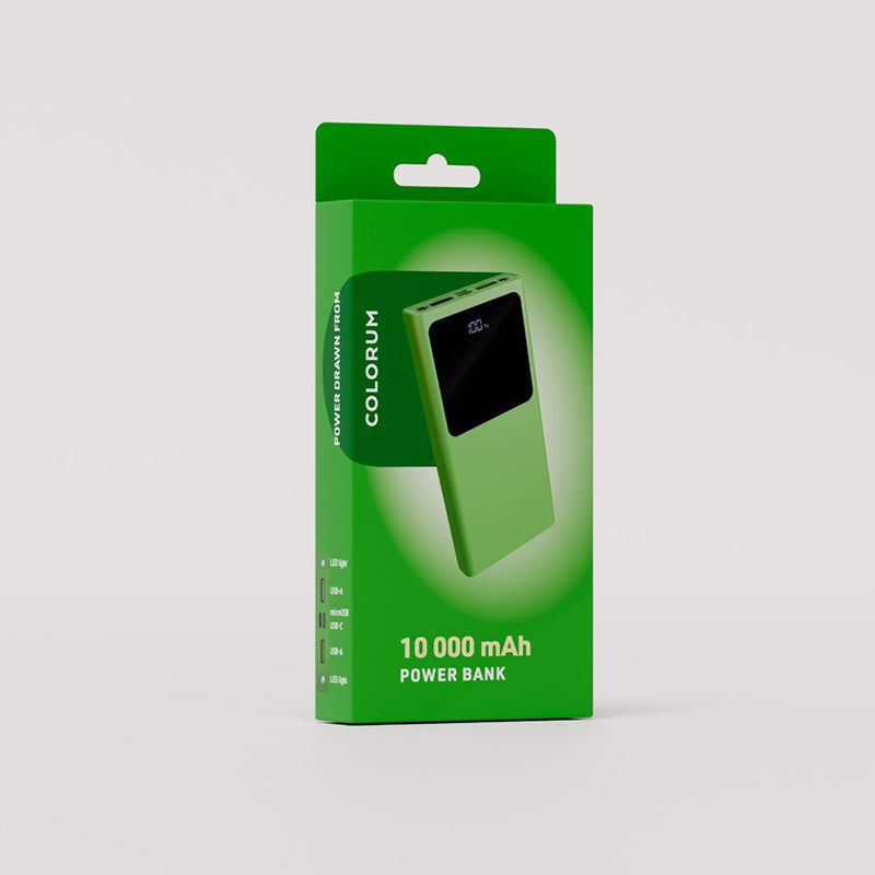 Power Bank Pd + Qc 10000mah - Verde