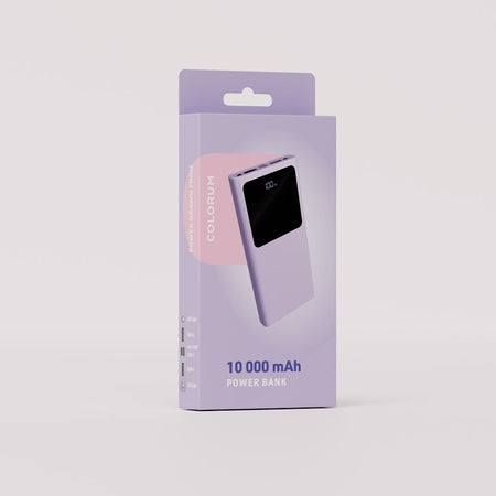 Power bank 10.000 mAh cu încărcare rapidă PD și QC, USB-C/USB-A