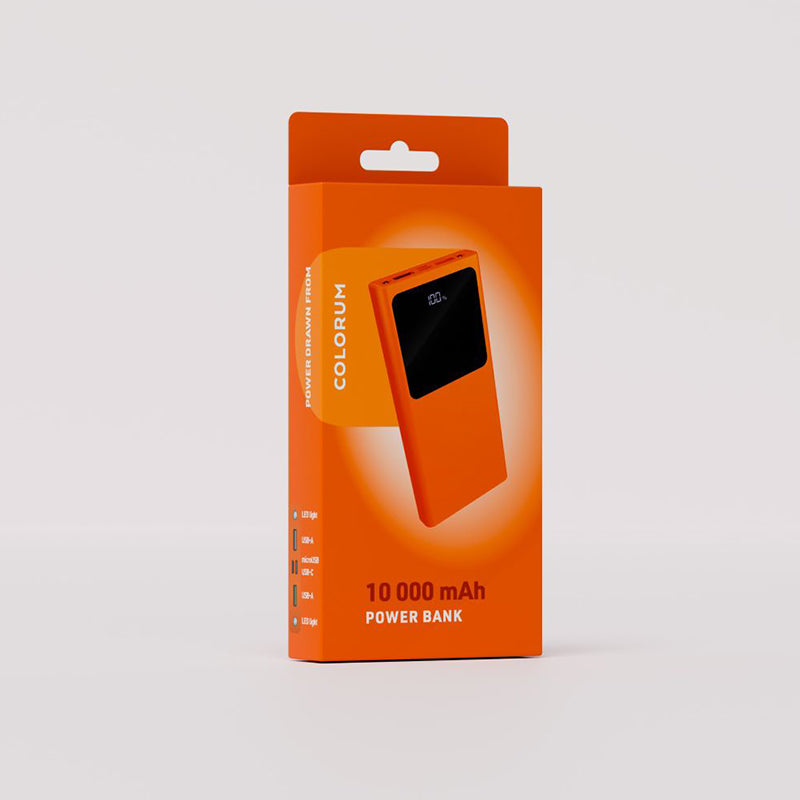 Power bank 10.000 mAh cu încărcare rapidă PD și QC, USB-C/USB-A