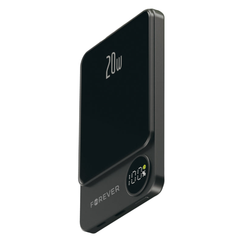 Power bank magnetic 5000 mAh cu incarcare wireless PD+QC, 20 W GSM181434
