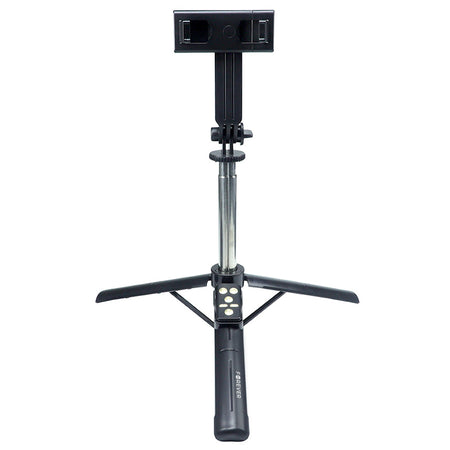 Selfie stick 2 în 1 cu trepied, Bluetooth și telecomandă - Forever GSM182155
