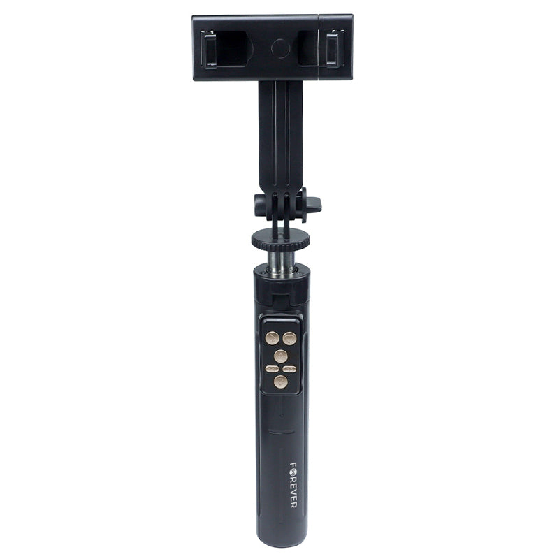 Selfie stick 2 în 1 cu trepied, Bluetooth și telecomandă - Forever GSM182155