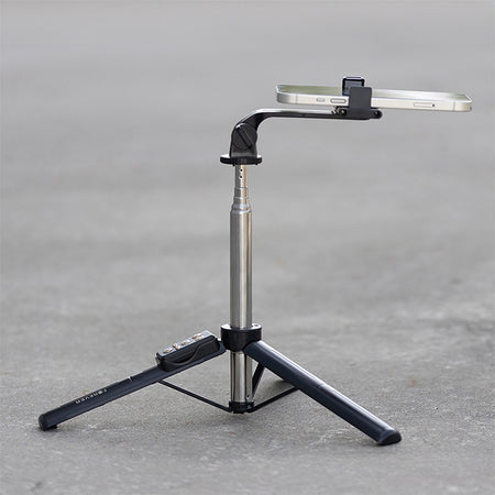 Selfie stick 2 în 1 cu trepied, Bluetooth și telecomandă - Forever GSM182155