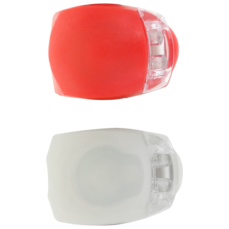 Set LED-uri bicicletă față-spate, rezistență apă IP54, Forever light GSM182474