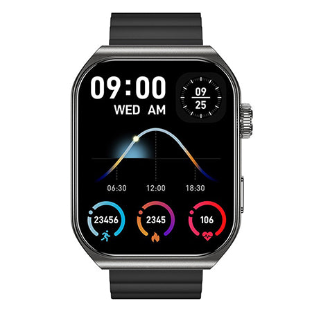 Smartwatch SWM-300 AMOLED, Bluetooth, negru, Tiron GSM182969