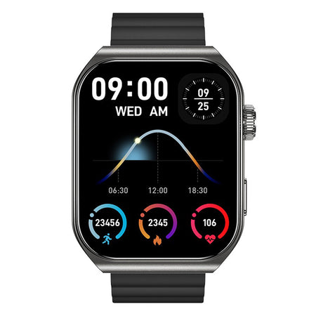 Smartwatch SWM-300 AMOLED, Bluetooth, negru, Tiron GSM182969