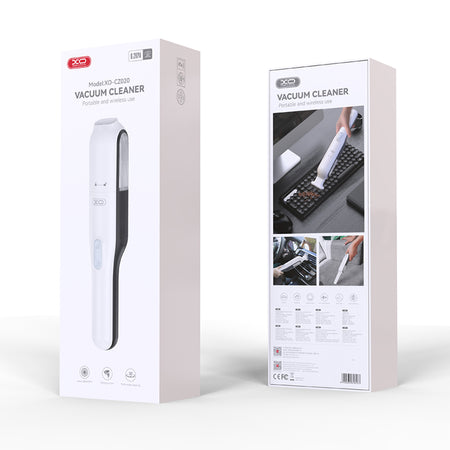 Aspirator auto wireless 65 W, 5 000 mAh, alb Xo GSM187575