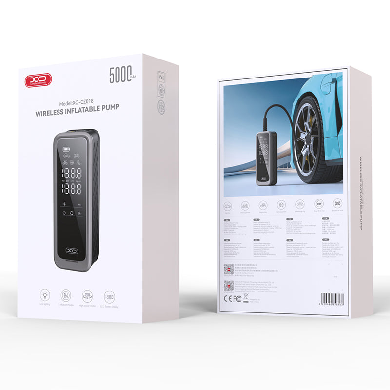 Pompă portabilă wireless universală 5000 mAh 85 W negru Xo GSM187997