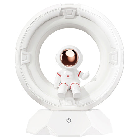 Veioză LED astronaut cu acumulator 1200 mAh, alb Xo GSM188248