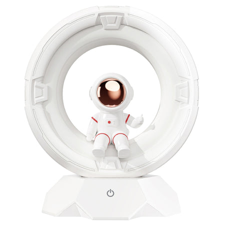 Veioză LED astronaut cu acumulator 1200 mAh, alb Xo GSM188248