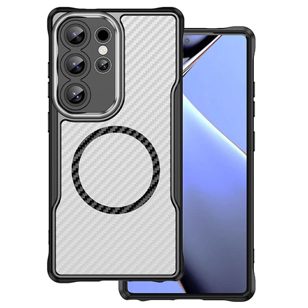 Husă protecție Carbon Defender Mag Samsung S25 Ultra negru GSM191253