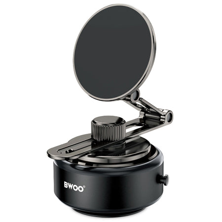 Suport telefon reglabil magnetic cu ventuză electrică, rotire 360°, Bwoo GSM191516