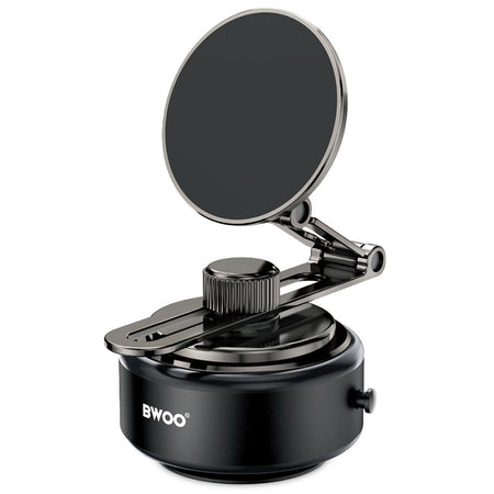 Suport telefon reglabil magnetic cu ventuză electrică, rotire 360°, Bwoo GSM191516