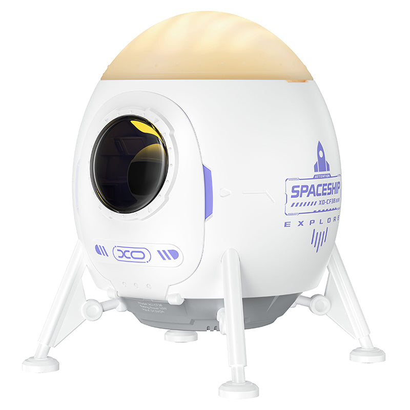 Proiector LED Starlight cu boxă Bluetooth, model capsulă spațială XO GSM192942