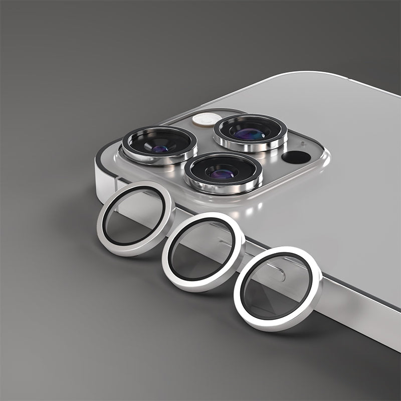 Protecție cameră pentru iPhone 16 Pro și 16 Pro Max, sticlă 9H cu strat oleofob