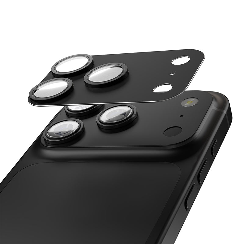 Protecție cameră iPhone 17 Pro / 17 Pro Max cu sticlă 9H Etteri