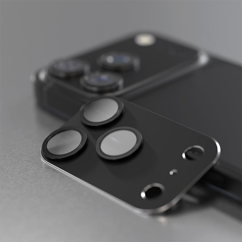 Protecție cameră iPhone 17 Pro / 17 Pro Max cu sticlă 9H Etteri