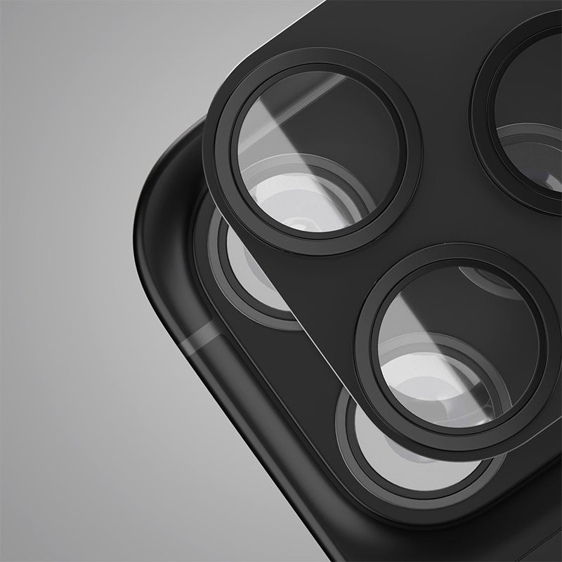 Protecție cameră iPhone 17 Pro / 17 Pro Max cu sticlă 9H Etteri