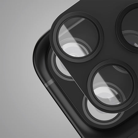 Protecție cameră iPhone 17 Pro / 17 Pro Max cu sticlă 9H Etteri
