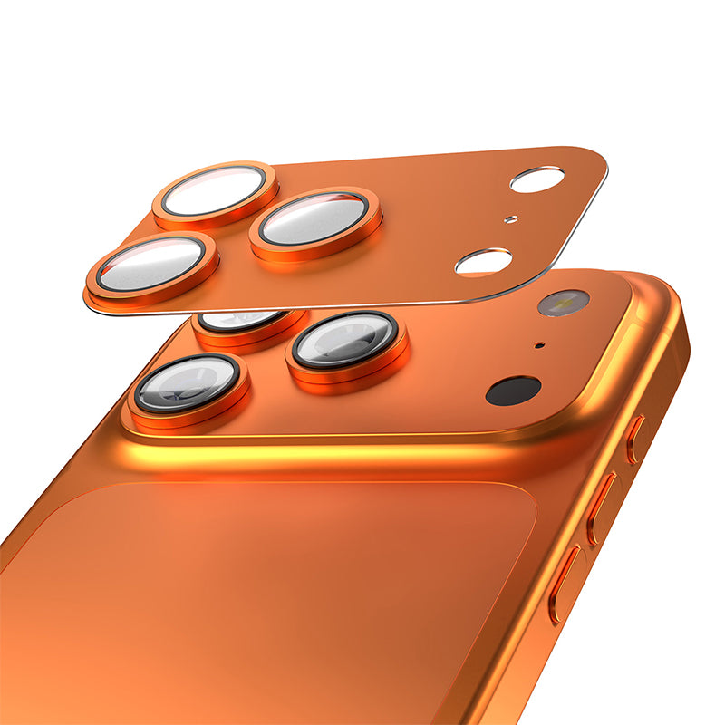 Protecție cameră iPhone 17 Pro / 17 Pro Max cu sticlă 9H Etteri