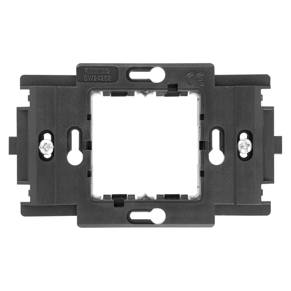 Suport de montare Gewiss System GW24262 de 3 module pentru montaj îngropat