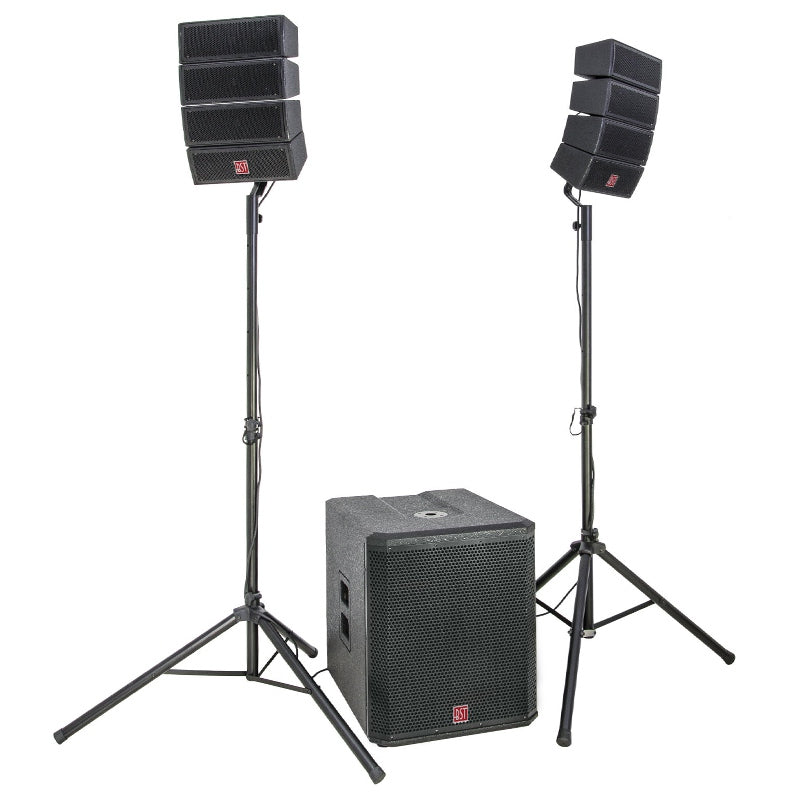 Kit subwoofer 18" 500W cu 2 sateliți 4" 200W RMS, BST HELIOS2.1