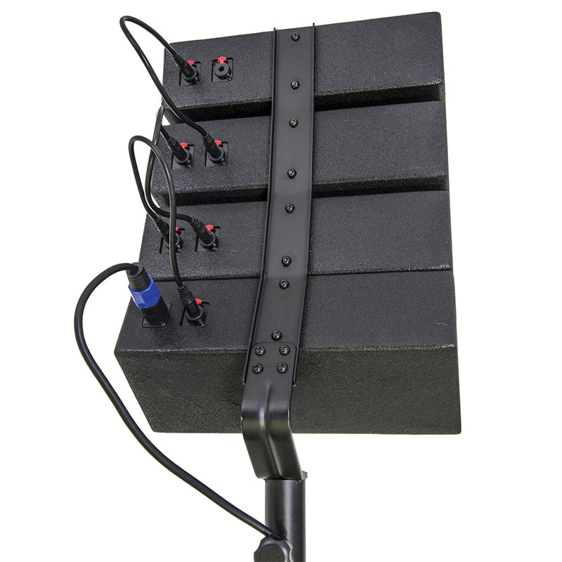 Kit subwoofer 18" 500W cu 2 sateliți 4" 200W RMS, BST HELIOS2.1