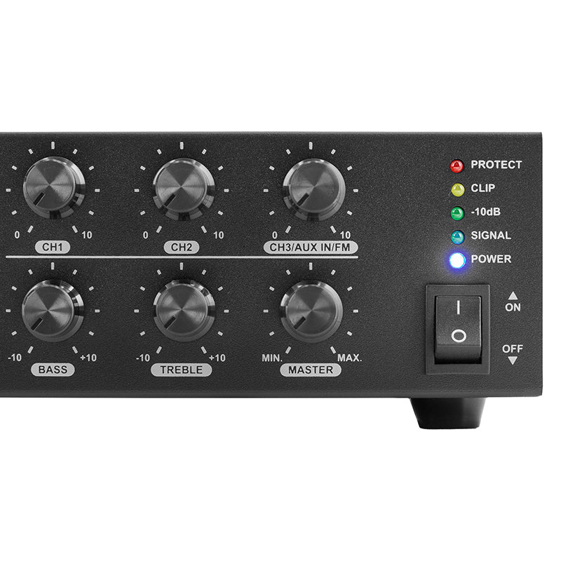 Amplificator linie 120 W cu Bluetooth, USB, 100 V, HPA HPAMPA120