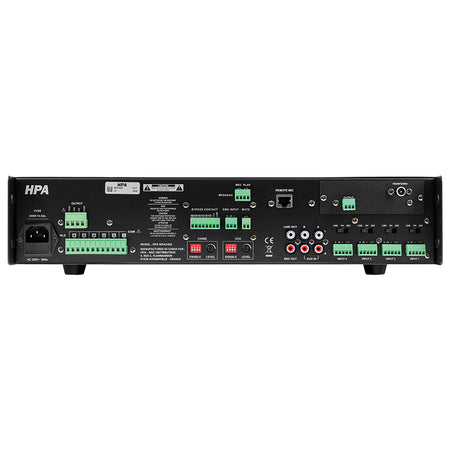 Amplificator linie 240 W, 6 zone Bluetooth USB, rack 19", HPA HPAMPA240Z