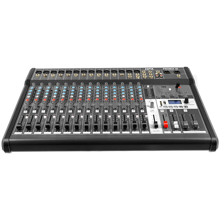 Mixer digital 16 canale cu 48V, BT, USB, SD, multi-efecte HPA HPAPROMIX16