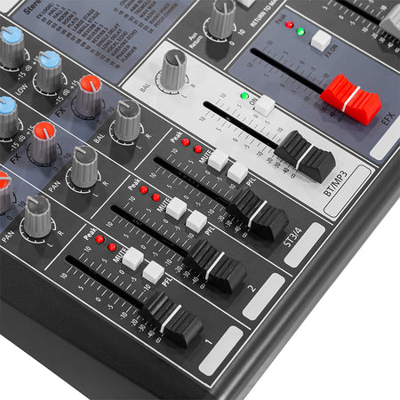 Mixer digital 4 canale 48V, Bluetooth, USB/SD, HPA HPAPROMIX4