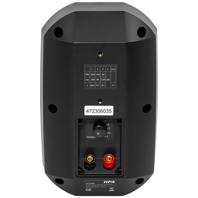 Set boxe linie 100V rezistente la intemperii cu 2 căi HPA