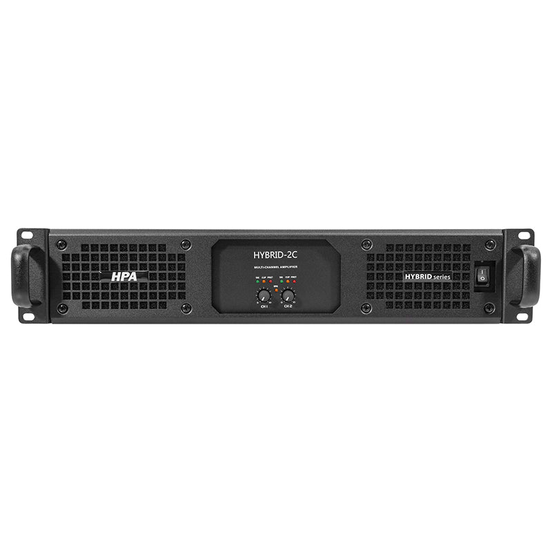 Amplificator hybrid 2×400 W 100V clasa D profesional HPA HYBRID-2C