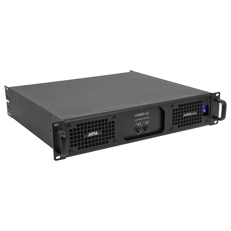 Amplificator hybrid 2×400 W 100V clasa D profesional HPA HYBRID-2C