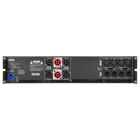 Amplificator hibrid 4x400W/4x800W RMS 100V/240V, clasa D, HPA HYBRID-4C