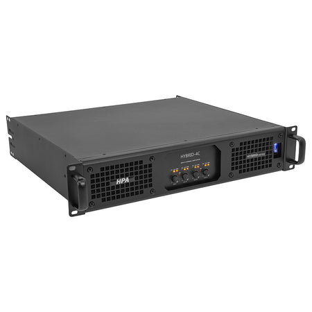 Amplificator hibrid 4x400W/4x800W RMS 100V/240V, clasa D, HPA HYBRID-4C