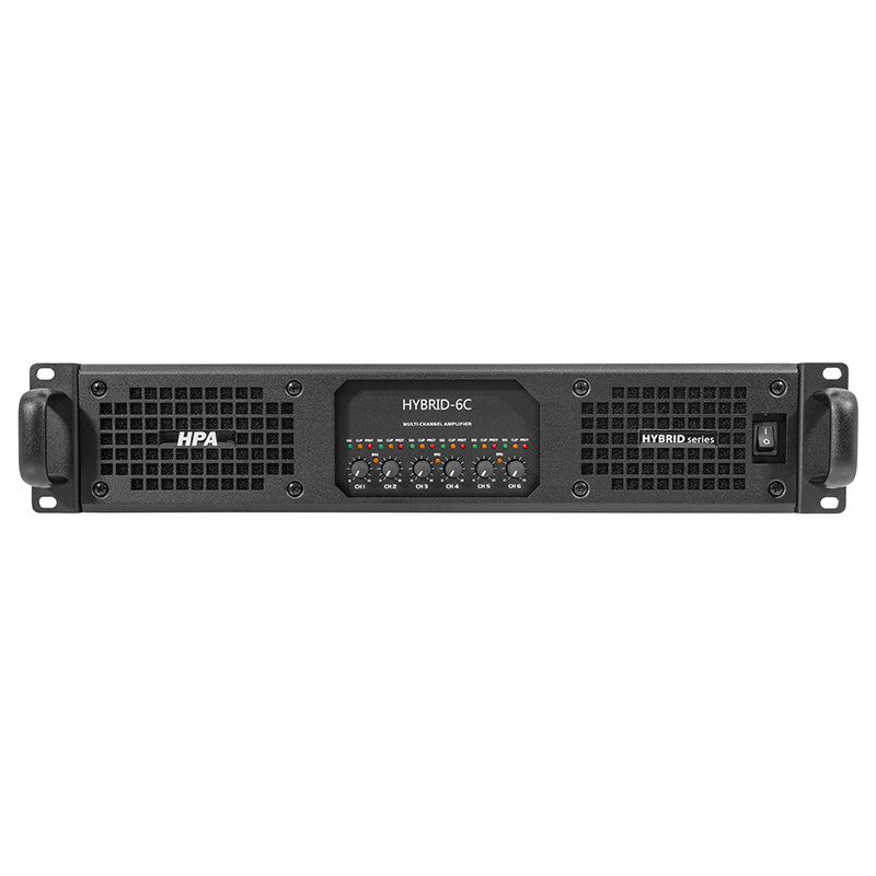 Amplificator hibrid 6×400 W RMS 8Ω, 6×800 W RMS 4Ω HPA HYBRID-6C